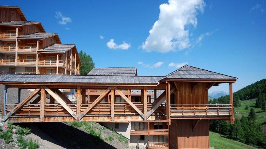 Appt Le Hameau Des Rennes 4 Etoiles Pieds Des Pistes Piscine Interieure Exterieure Vars (Hautes-Alpes) Exterior foto